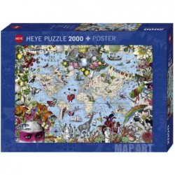 Puzzle 2000 Quirky World un jeu Heye