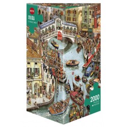 Puzzle 2000 pièces - O sole mio un jeu Heye