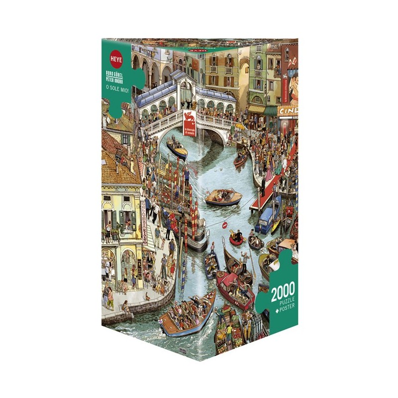 Puzzle 2000 pièces - O sole mio un jeu Heye Puzzle 2000 pièces - O sole mio un jeu Heye