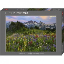 Puzzle 2000 pièces - Tatoosh Mountains un jeu Heye