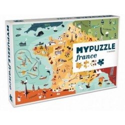 Puzzle 252 pièces - France un jeu Helvetiq