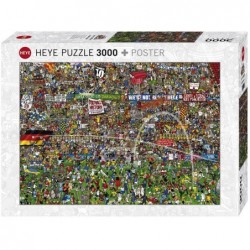 Puzzle 3000 pièces - Football History un jeu Heye