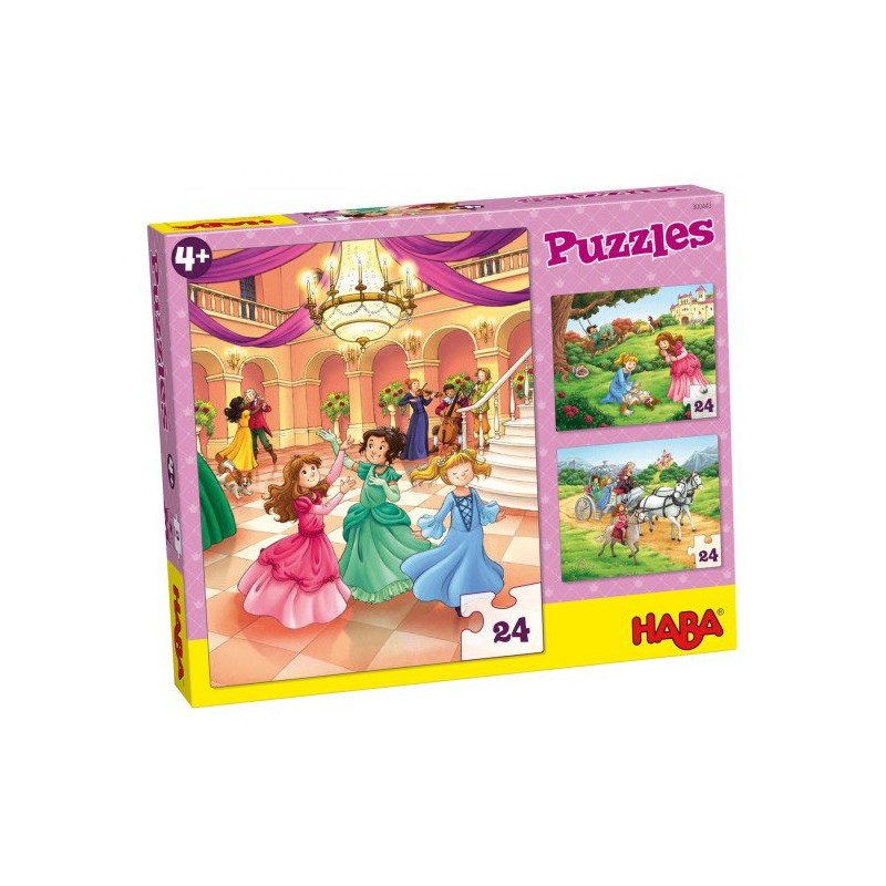 3 puzzles - Princesse Mina un jeu Haba