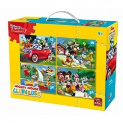 Puzzle 4 en 1 - Mickey Mouse un jeu King