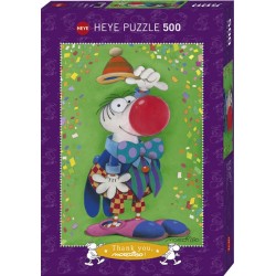 Puzzle 500 pièces - Mordillo - Thank You un jeu Heye