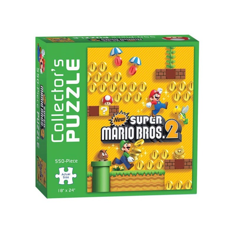 Puzzle 550 pièces - Super Mario Bros un jeu
