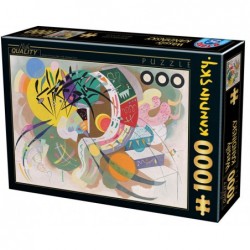 Dominant Curve - Kandinsky - 1000 pièces un jeu D-Toys