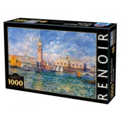 Puzzle 1000 pièces - Renoir - Palace Venise un jeu D-Toys