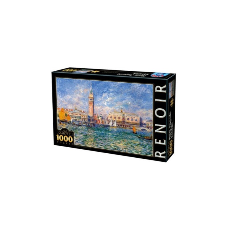 Puzzle 1000 pièces - Renoir - Palace Venise un jeu D-Toys