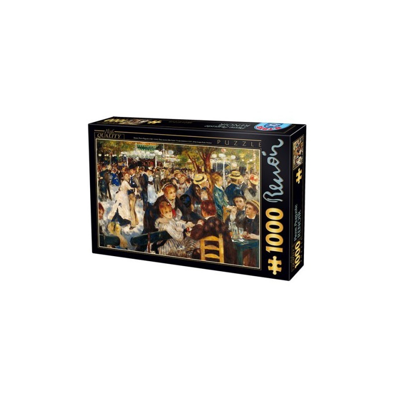1000 pièces Renoir Le Bal du Moulin de la Galette un jeu Mercier