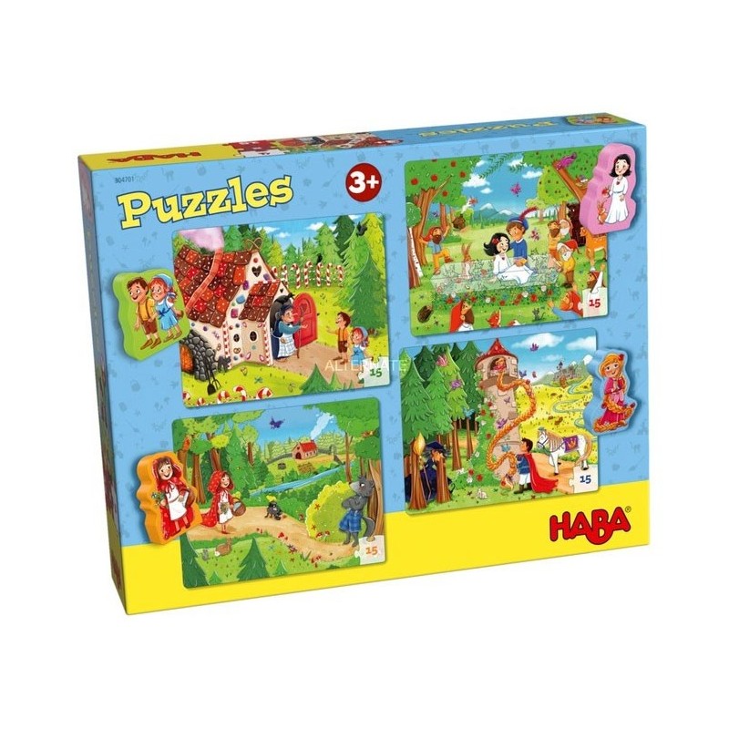 Puzzle 15 pièces Contes de fées un jeu Haba