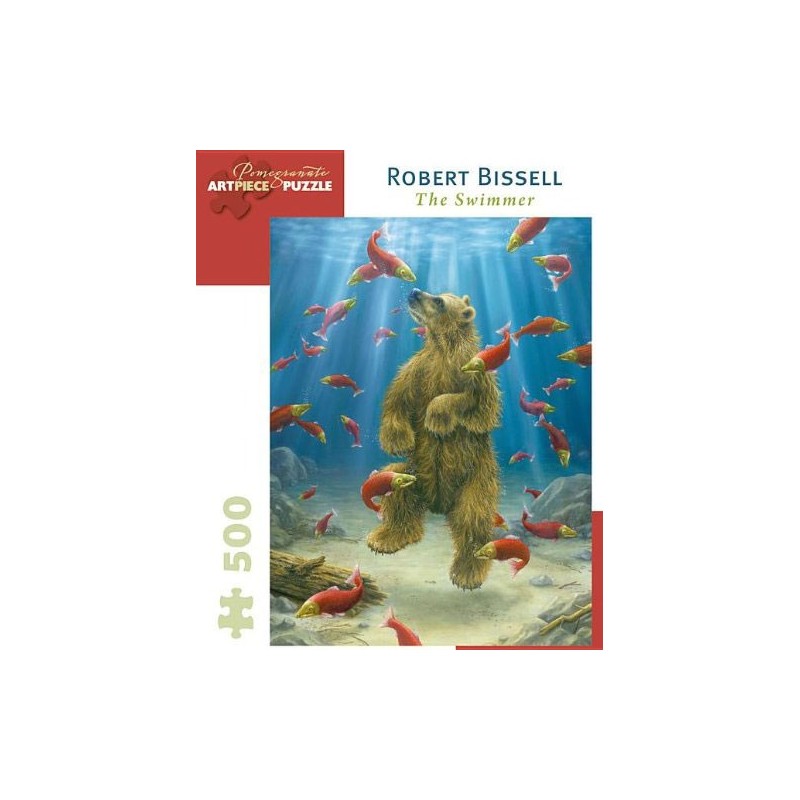 Puzzle 500 - Robert Bissell The swimmer un jeu Loisirs Nouveaux