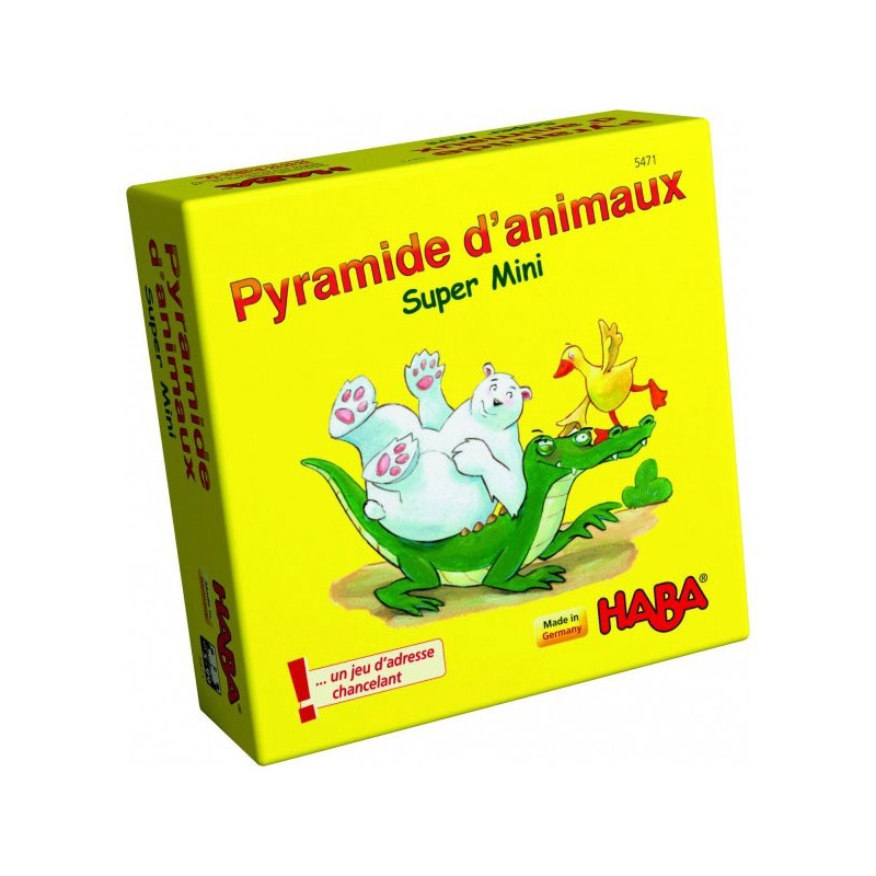 Pyramide d'animaux jeu de cartes un jeu Haba