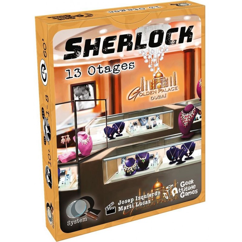 Q-System Sherlock : 13 Otages un jeu Geek Attitude Games