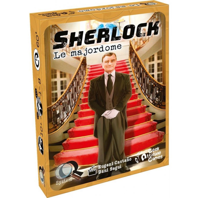 Q-System Sherlock : Le majordome un jeu Geek Attitude Games