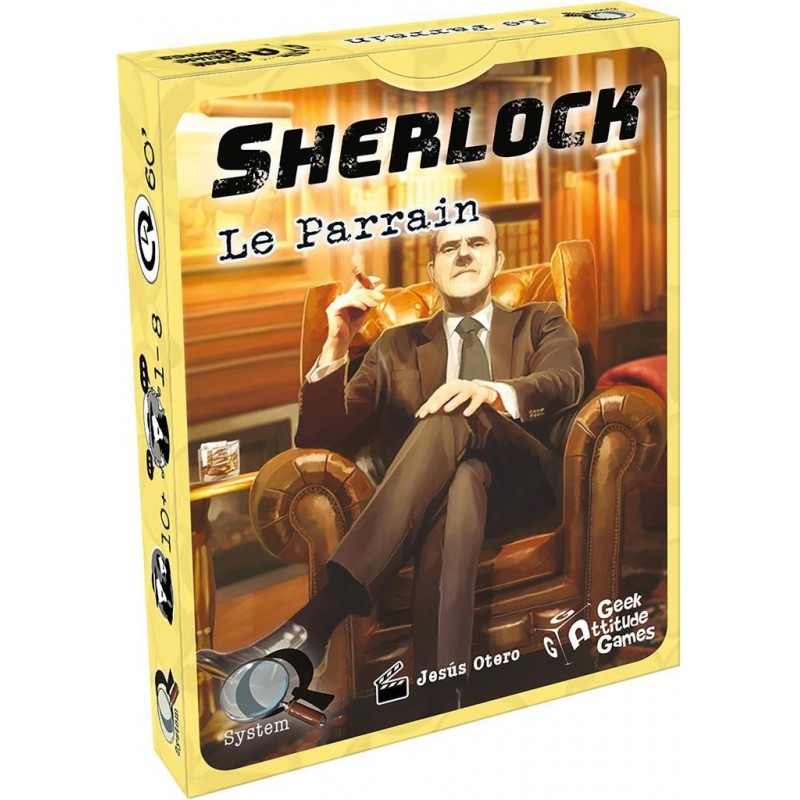 Q-System Sherlock : La parrain un jeu Geek Attitude Games