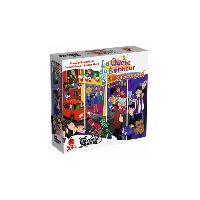 La quête du bonheur - Communauté un jeu Super Meeple La quête du bonheur - Communauté un jeu Super Meeple