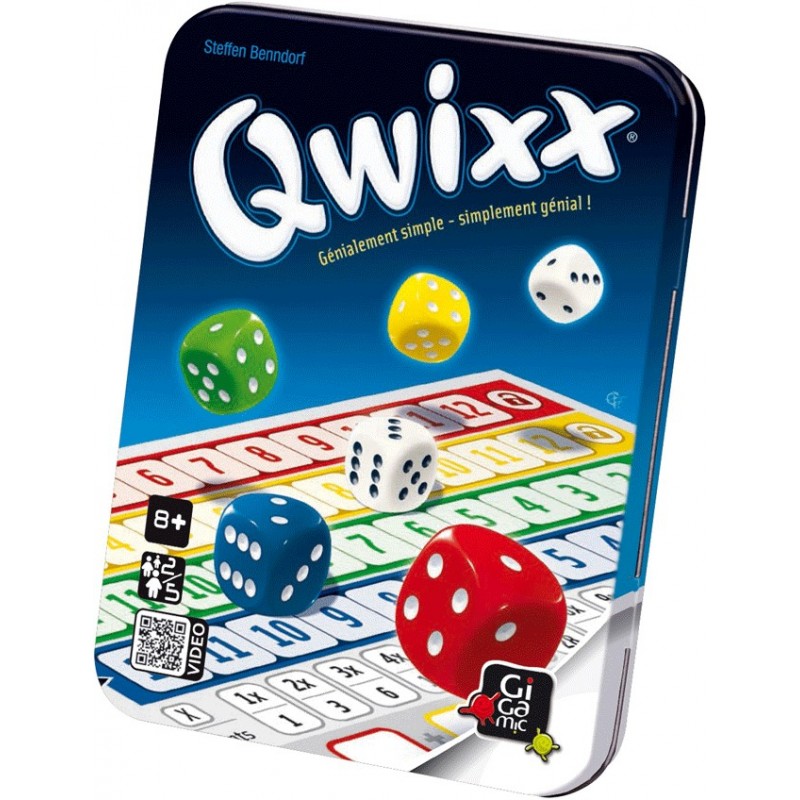 Qwixx un jeu Gigamic