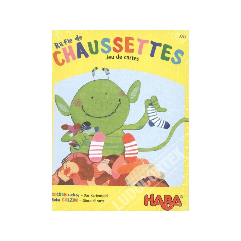 Rafle de Chaussettes (cartes) un jeu Haba