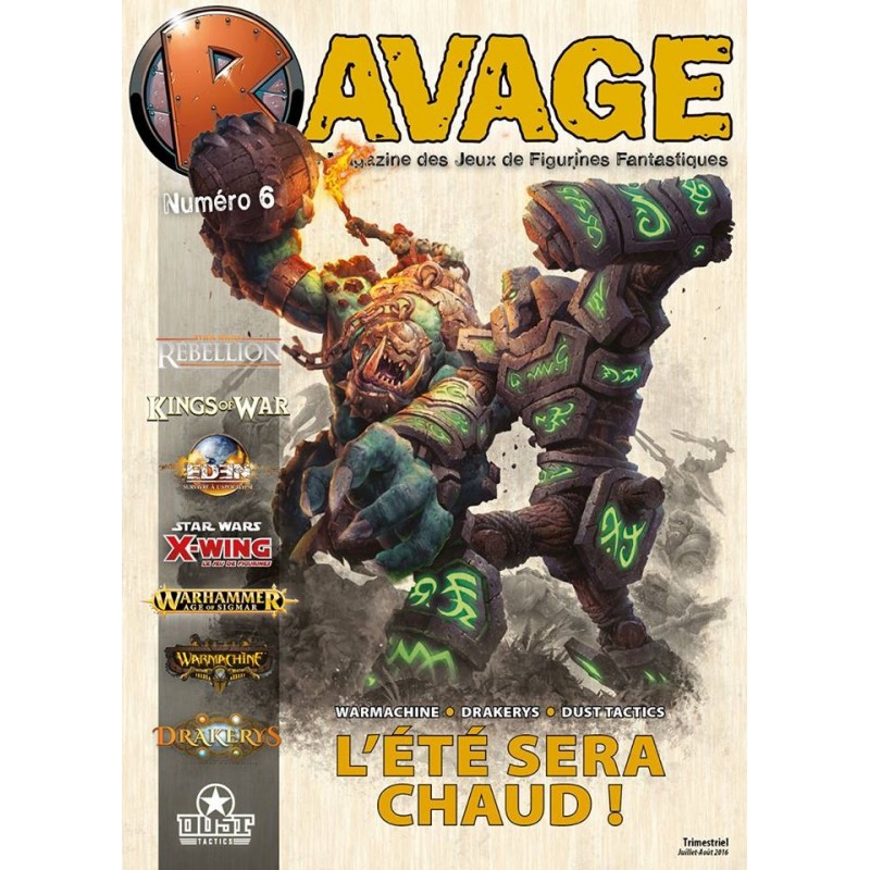 Ravage n∞6 un jeu Editions de Tournon
