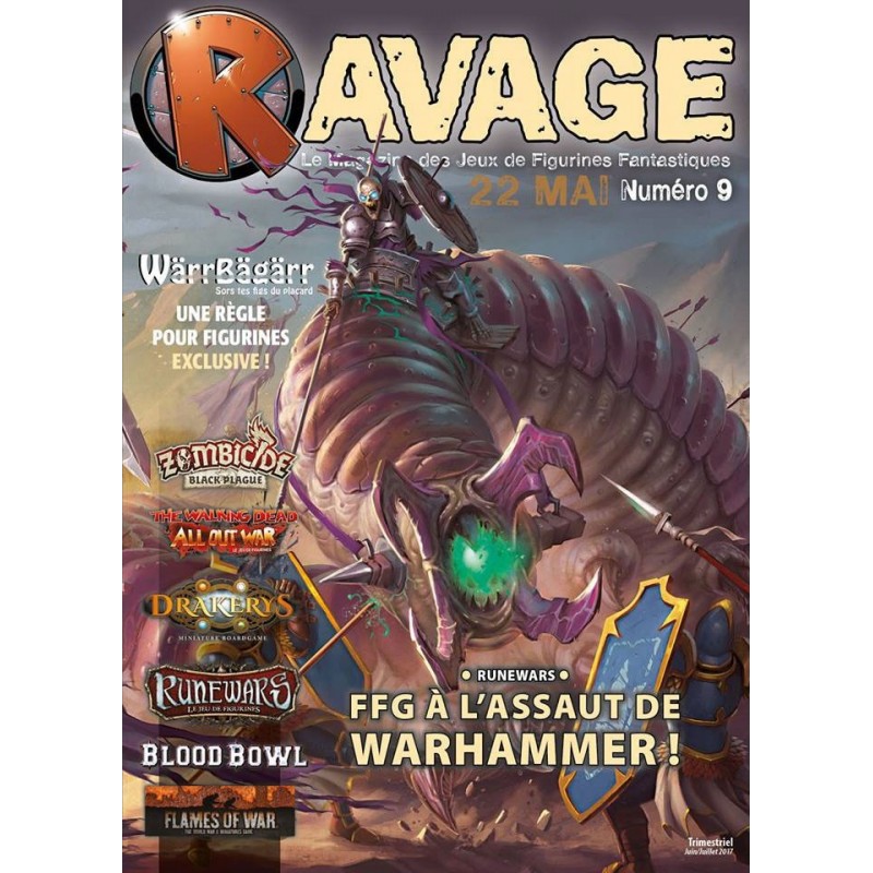 Ravage n∞9 un jeu Editions de Tournon