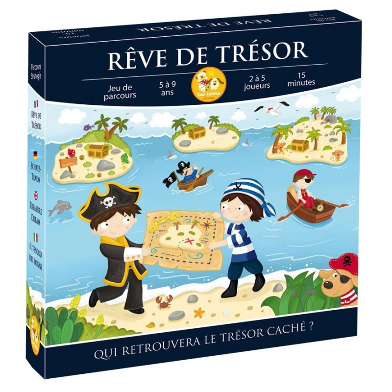 Rêve de trésor un jeu Zoé Yatéka