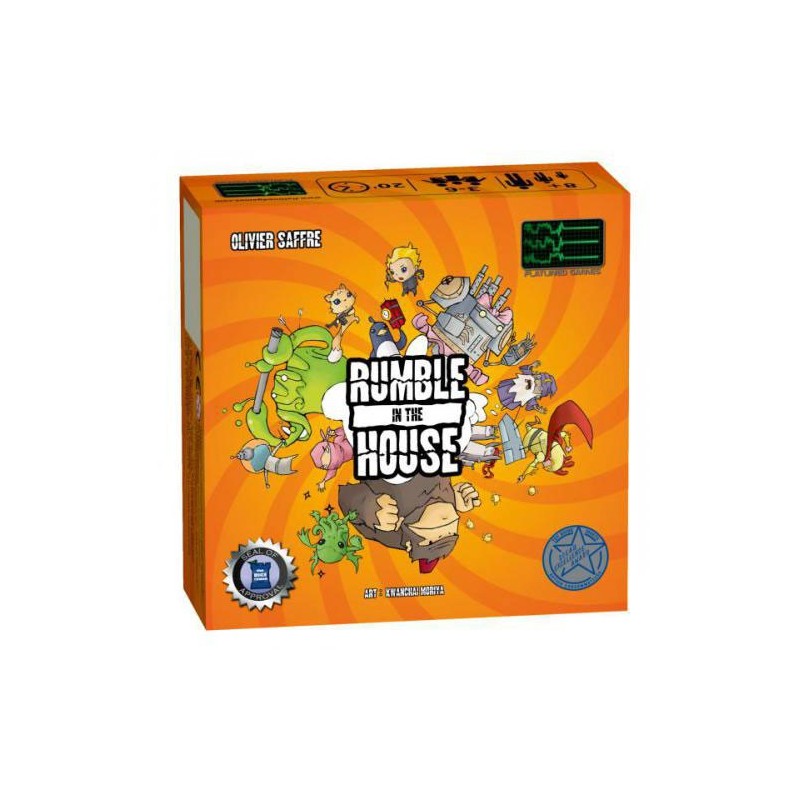 Rumble in the house - 2 ème édition un jeu Flatlined games