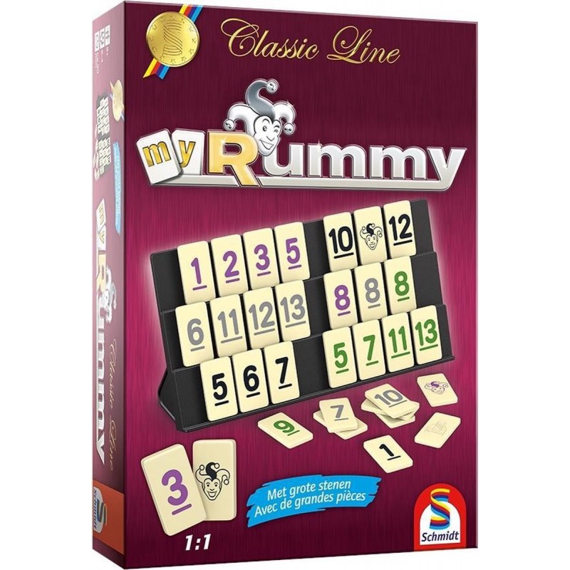 Rummy (rami) un jeu Schmidt