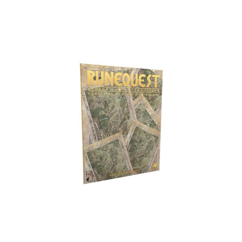 Runequest - Les cartes de la passe du Dragon un jeu Studio Deadcrows