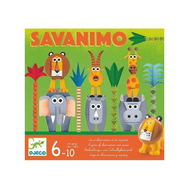 Savanimo un jeu Djeco