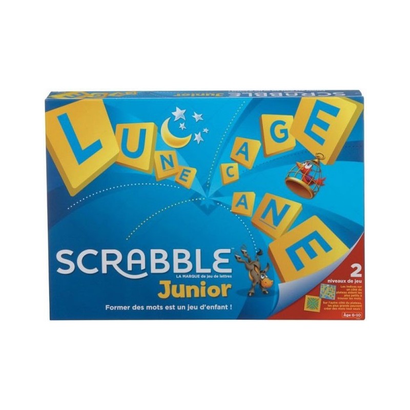 Scrabble Junior, un jeu édité par Mattel