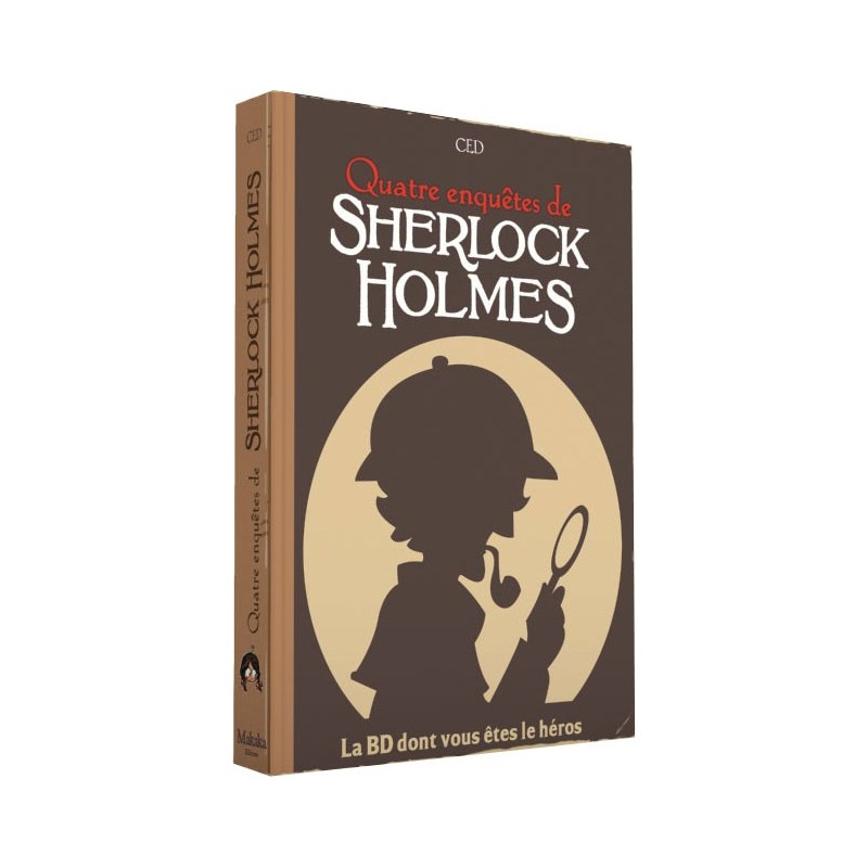 Sherlock - BD dont vous êtes le héros - Tome 2 un jeu Makaka Editions