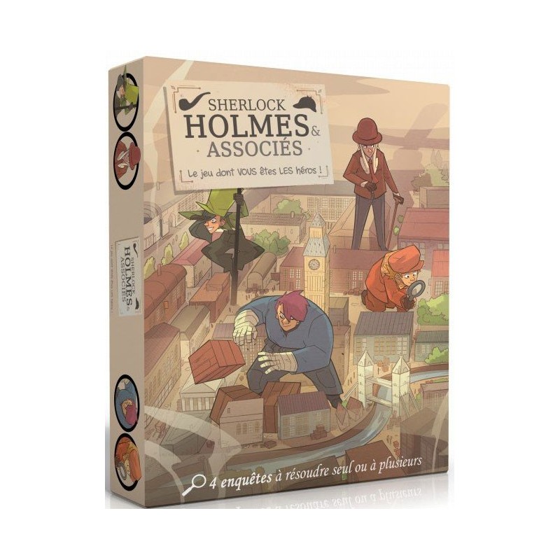 Sherlock Holmes et Associés - Le jeu dont vous êtes le héros un jeu Makaka Editions