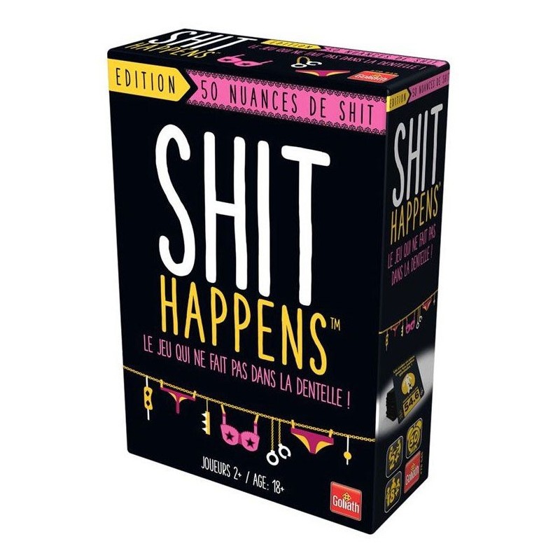 Shit Happens - 50 nuances de shit un jeu Goliath