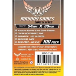 Sleeves 54x80 (100) un jeu Mayday Games