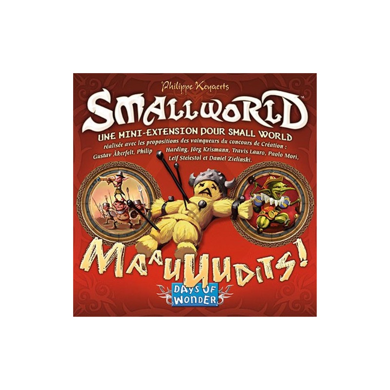 Small World : mini-extension MAAUUUDITS ! un jeu Days of wonder
