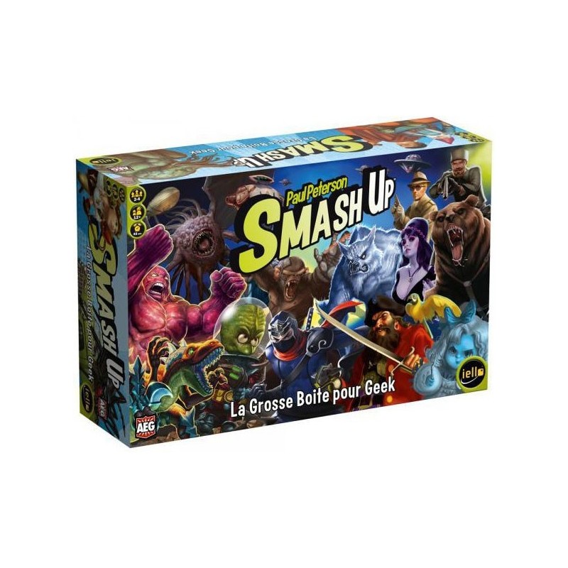 Smash up - La grosse boîte pour geek un jeu Iello