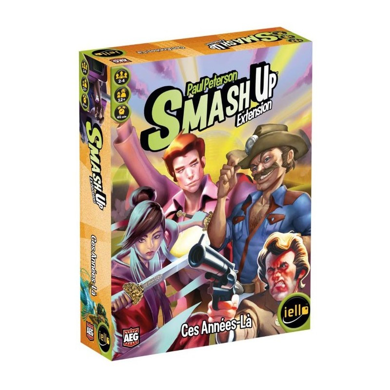 Smash Up : ces années là un jeu Iello