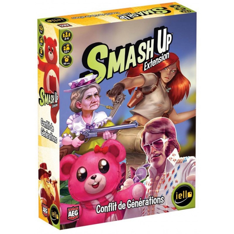 Smash up - Conflit de générations un jeu Iello