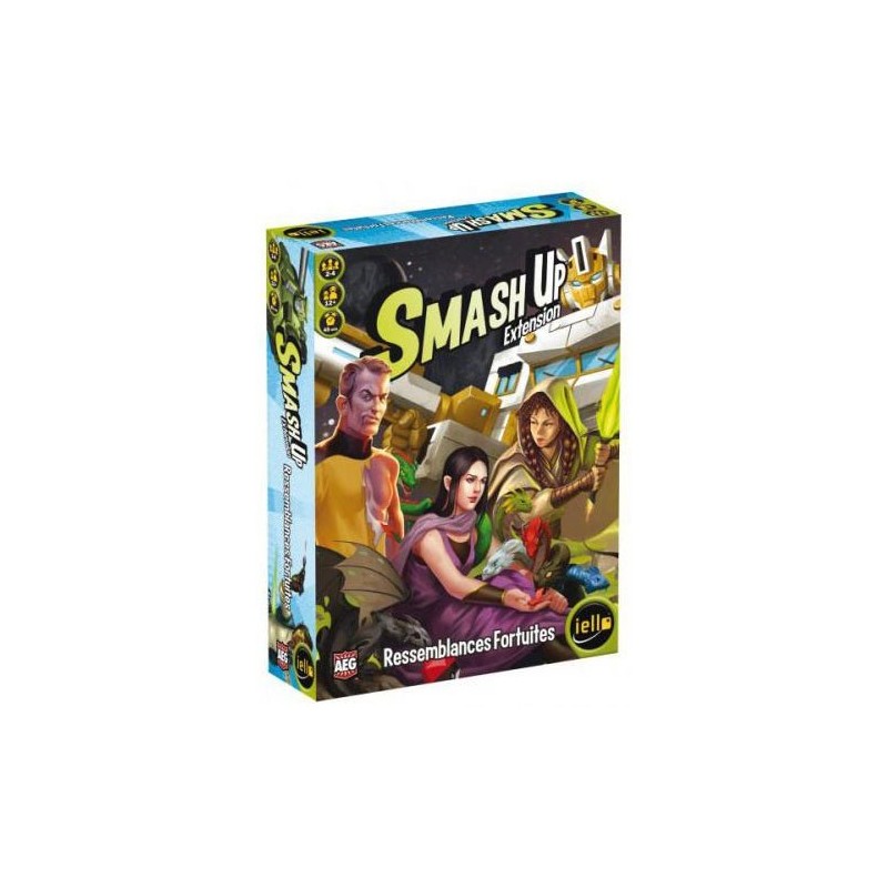 Smash up - Ressemblances fortuites un jeu Iello