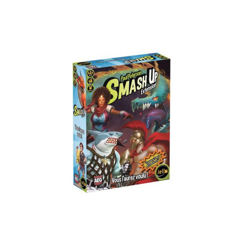 Smash up - Vous l'aurez voulu ! un jeu Iello