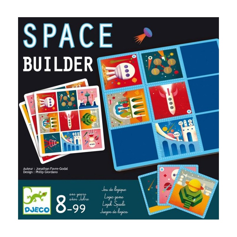 Space builder un jeu Djeco