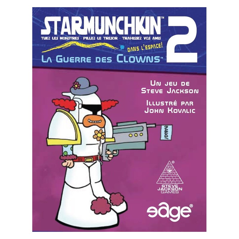 Starmunchkin 2 : la Guerre des Clowns un jeu Edge