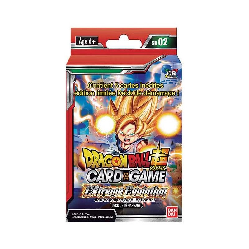 Deck de démarrage Extrême Evolution un jeu Bandai