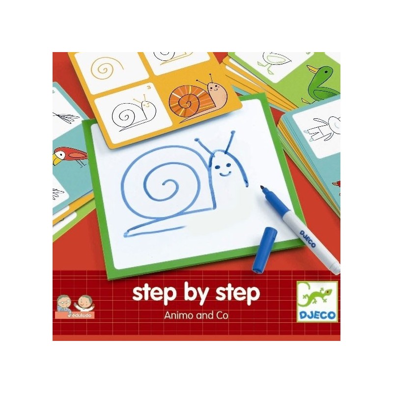 Step by step - Animo and Co un jeu Djeco