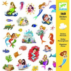 Stickers - Sirènes un jeu Djeco