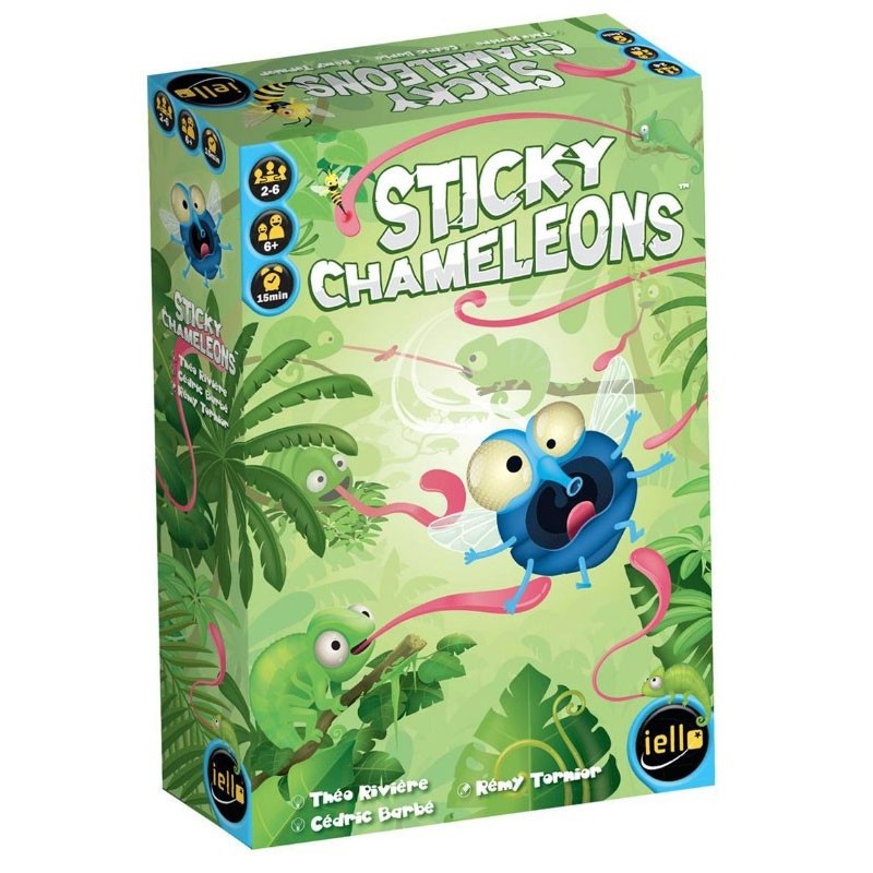 Sticky chameleons un jeu Iello