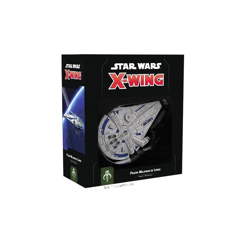 Star Wars X-Wing Faucon Millenium de Lando un jeu FFG France / Edge