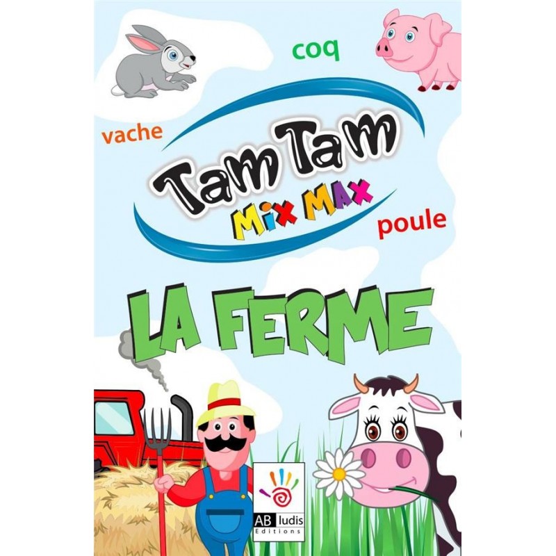 Tam Tam Mix Max La Ferme un jeu AB Ludis Editions