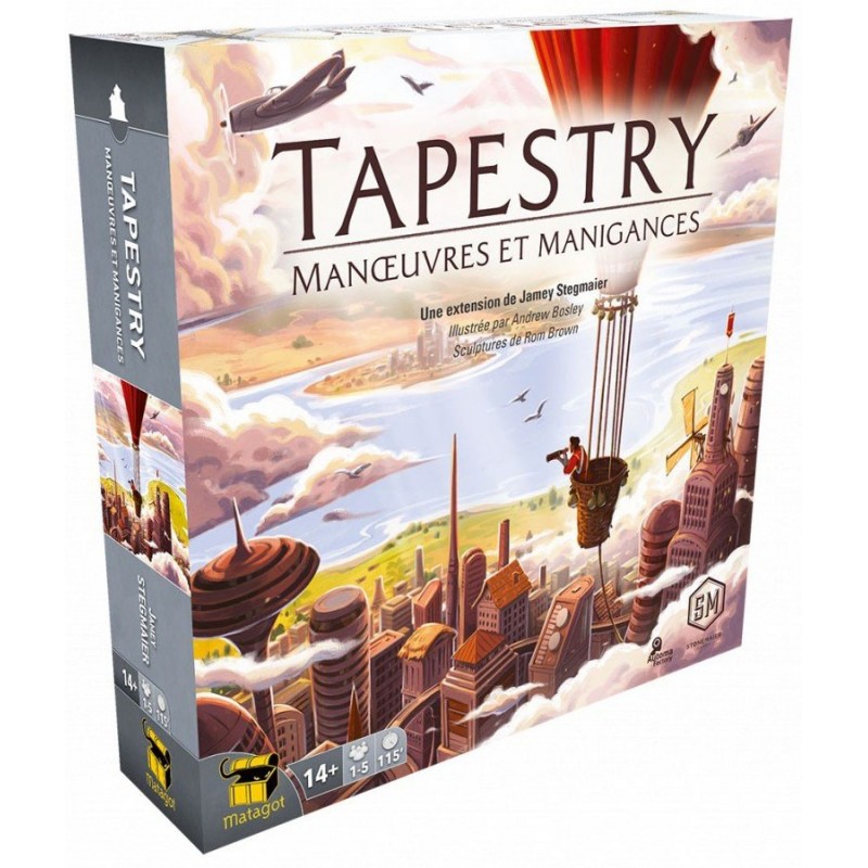 Tapestry - Manúuvres et manigances un jeu Matagot